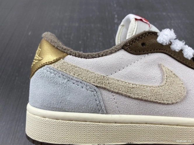 Jordan 1 DV1312-200 Year Rabbit OG Low the of Retro 0504